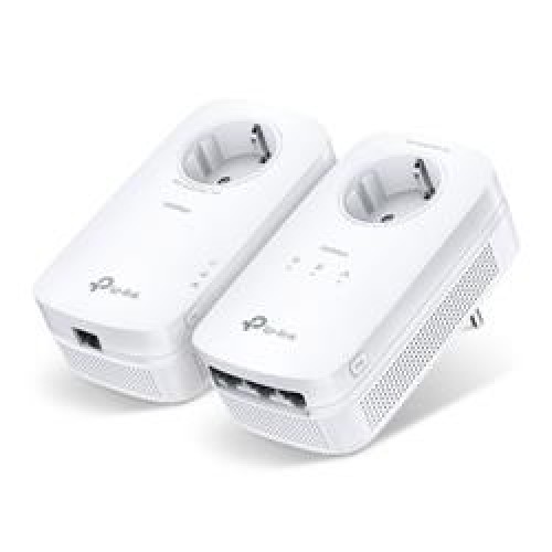 Tp-Link TL-PA8033PKIT 1300 Mbps 3 Portlu Priz Soketli Powerline Adaptör