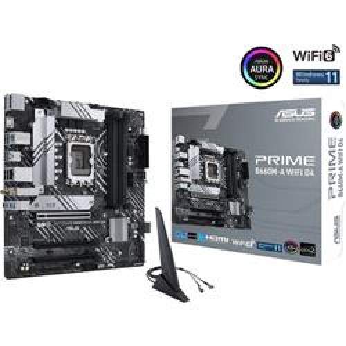 Asus Prime B660M-A Wıfı D4 Intel B660 5333 Ddr4  Lga1700 Matx Anakart