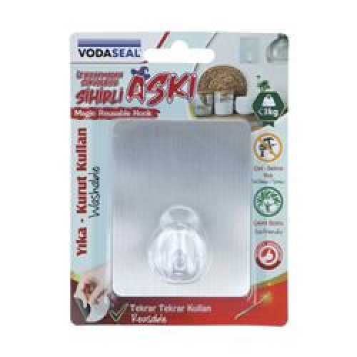 Vodaseal 3D036 Sihirli Askı Kare Gri