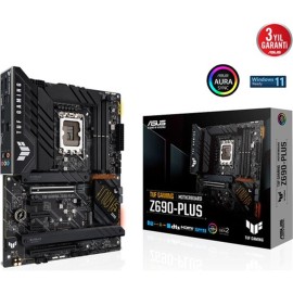 Asus Tuf Gaming B660M-PLUS Wifi Intel B660 Lga1700 Ddr5 6000 Dp Hdmı Wifi Lan Matx Anakart