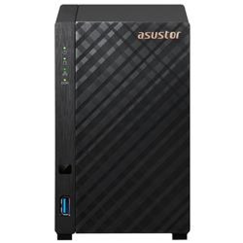 ASUSTOR AS1102T REALTEK RTD1296 2 DİSK YUVASI NAS(2X18TB DESTEĞİ) 1GB DDR4 2.5 GBE X 1 USB 3.2 X 2