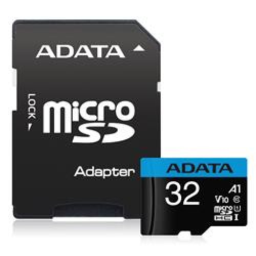 Adata 32GB Premier microSDHC Card with Adapter UHS-I Class10 V10 Hafıza Kartı