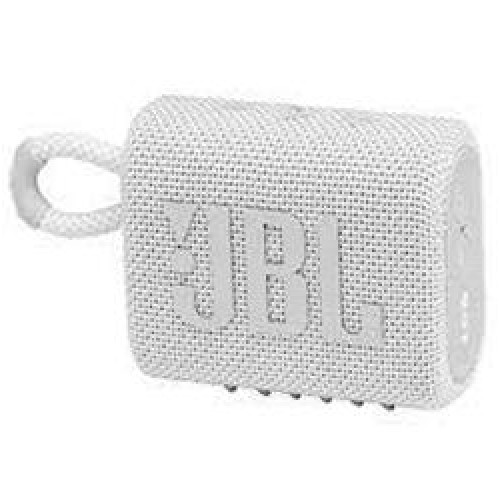 JBL Go 3 Bluetooth Hoparlör Beyaz IP67