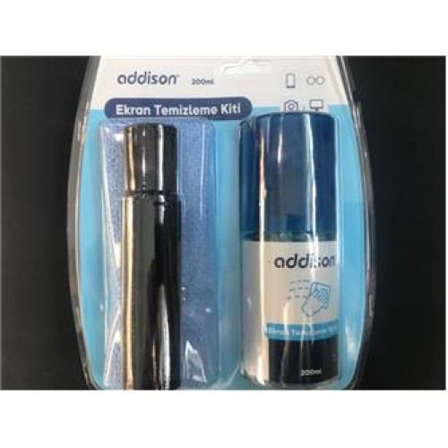 Addison 300893 Lcd-Notebook Ekran Temizleme Seti 200ml