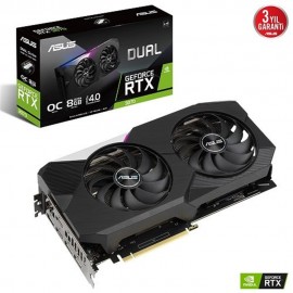 Asus Dual GeForce RTX3070 V2 OC DUAL-RTX3070-O8G-V2 8GB GDDR6 256Bit DX12 Gaming Ekran Kartı