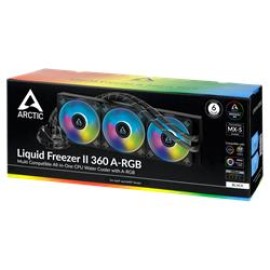 ARCTIC AR ACFRE00101A  Liquid Freezer II - 360 A-RGB Intel-AMD İşlemci Destekli PWM Sıvı Soğutucu