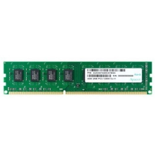 Apacer 4GB (1x4GB) 1600Mhz CL11 DDR3 PC Ram (DL.04G2K.KAM) 