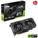 Asus Dual GeForce RTX3060Ti OC DUAL-RTX3060TI-O8GD6X 8GB GDDR6X 256Bit DX12 Gaming Ekran Kartı