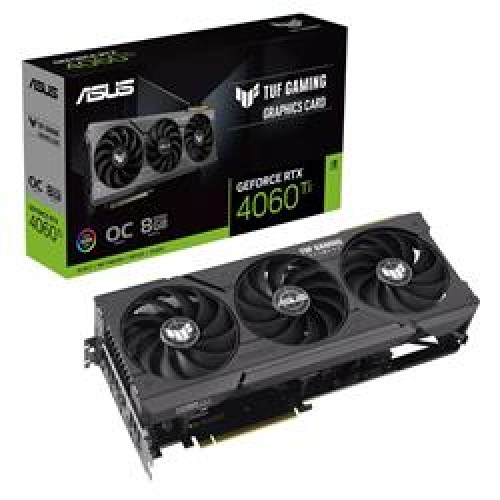 Asus TUF Gaming GeForce RTX4060TI OC TUF-RTX4060TI-O8G-GAMING 8GB GDDR6 128Bit DX12 Ekran Kartı