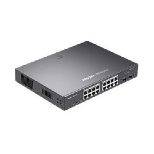 Ruijie-Reyee RG-ES218GC-P 16 Port Poe+ 10-100-1000 Mbps + 2 Port SFP Yönetilebilir Switch