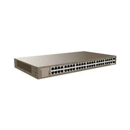 Tenda TEG1050F 48 Port 10-100-1000 Mbps + 2 Port SFP Switch Çelik Kasa Rack Mount