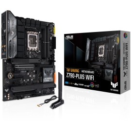 Asus TUF Gaming Z790-Plus WIFI Intel Z790 Soket 1700 DDR5 7200(OC)MHz ATX Gaming (Oyuncu) Anakart