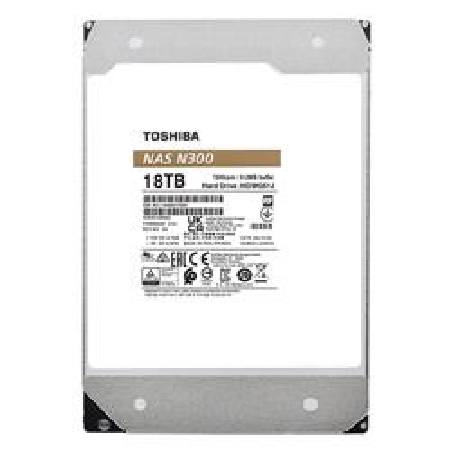 Toshiba 18TB N300 HDWG51JUZSVA 7200 Rpm 512MB Sata-3 Nas Diski