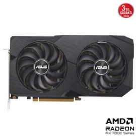 Asus Radeon RX7600 DUAL OC Edition 8GB GDDR6 128 Bit DUAL-RX7600-O8G Gaming Ekran Kartı