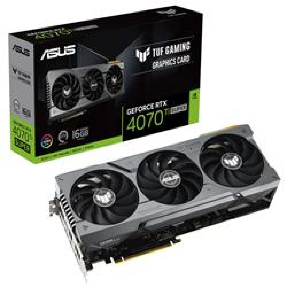 Asus TUF Gaming GeForce RTX4070Ti SUPER 16GB TUF-RTX4070TIS-16G-GAMING GDDR6X 256 Bit Ekran Kartı