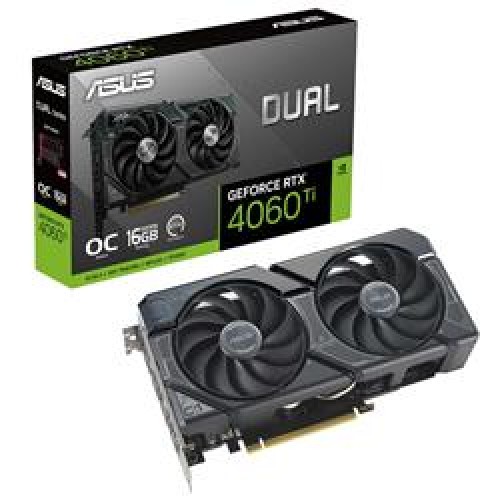 Asus Dual GeForce RTX4060Ti OC 16GB DUAL-RTX4060TI-O16G GDDR6 128 Bit DLSS 3 Ekran Kartı