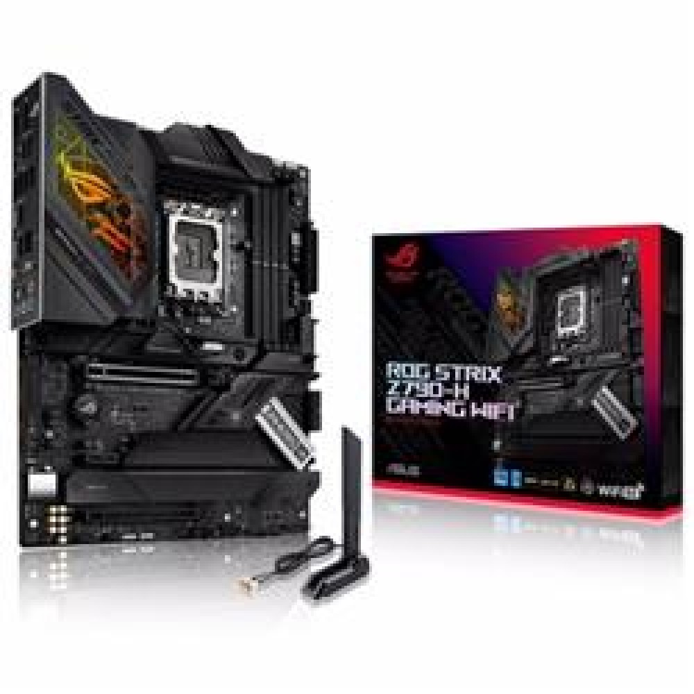 Asus ROG Strix Z790-H Gaming WIFI Intel Z790 Soket 1700 DDR5 7800(OC)MHz ATX Gaming Anakart