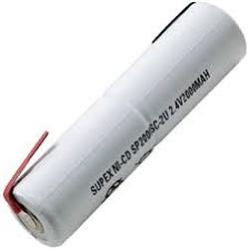 Supex Sp200SC-2U 2.4V 2000 Mah 2li Üst Üste Süpürge Bataryası 