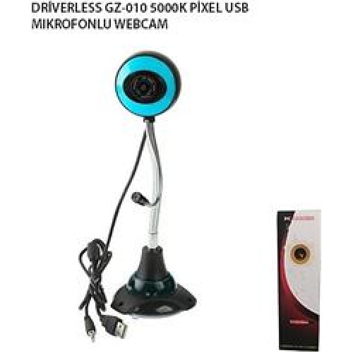 DIRVERLEESS GZ-010 5000K USB MIKROFONLU WEBCAM