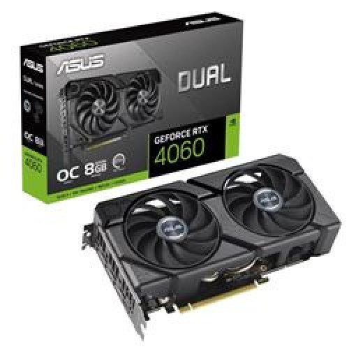 Asus GeForce RTX4060 DUAL OC Evo Edition 8GB GDDR6 DLSS 3 128 Bit DUAL-RTX4060-O8G-EVO Ekran Kartı