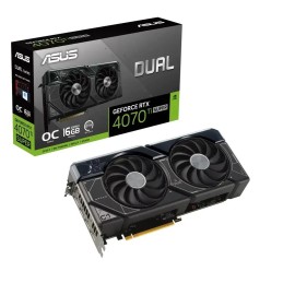 Asus Dual GeForce RTX4070Ti SUPER OC 16GB DUAL-RTX4070TIS-O16G GDDR6X 256BIT Gaming Ekran Kartı