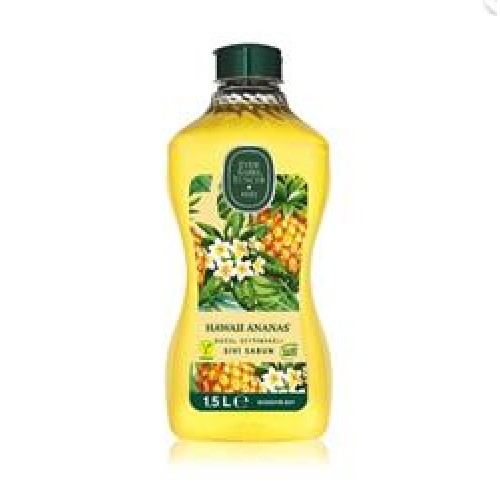 Eyüp Sabri Tuncer 1,5lt  Hawaii Ananas Doğal Zeytin Yağlı Sıvı Sabun Pet Şişe