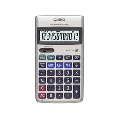 Casio HL-122TV 12 Hane Cep Tipi Hesap Makinesi