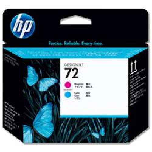 HP  C9383A 72 Magenta-Cyan Kırmızı-Mavi Baskı Kafası C9383A