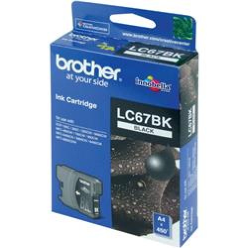 Brother LC-67BK Black Siyah 450 Sayfa Kartuş DCP-185-385 MFC-490-615-790-795-990-5490-5890-6490-6890