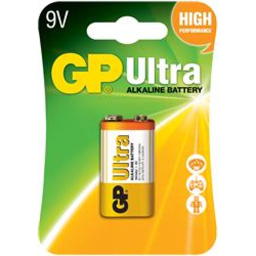 GP 9V Ultra Alkalin Pil Tekli Paket GP1604AU