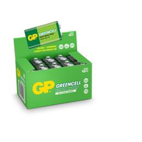 GP Greencel 9V Çinko Pil 10'lu Paket GP1604G-S1