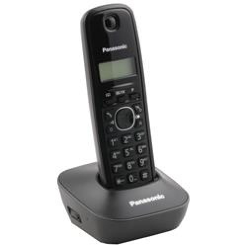 Panasonic KX-TG1611 Siyah Telsiz Dect Telefon 50 Rehber