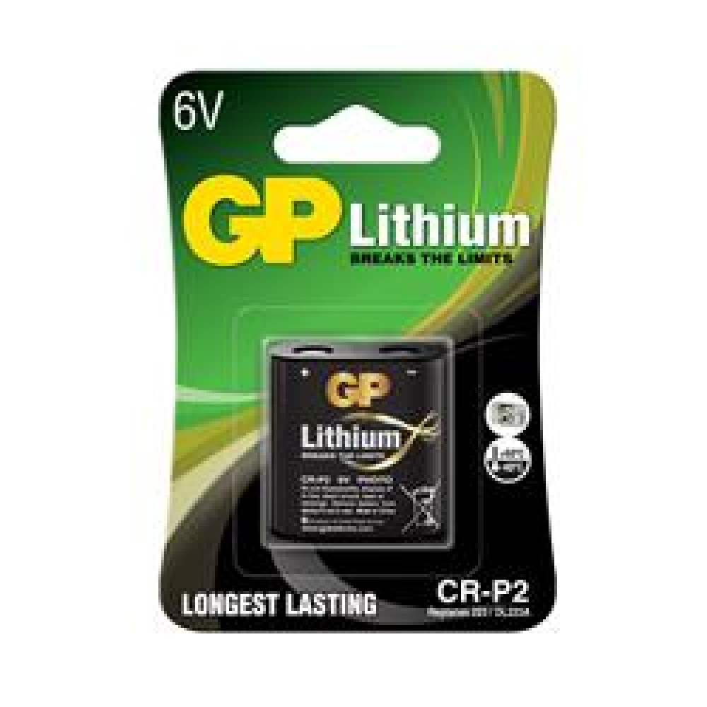 GP CRP2 6V Lityum Fotoğraf Makinesi Pili