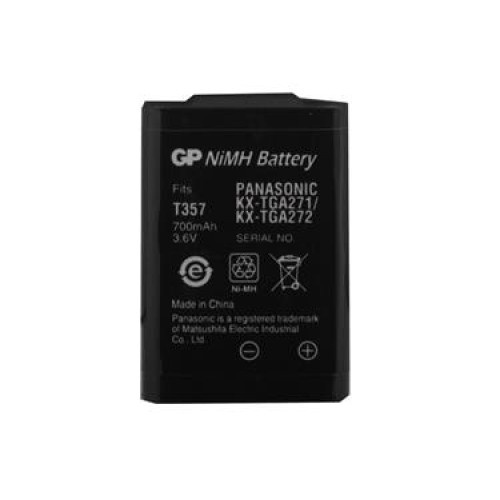 GP T357 3.6V 700 mAh 3'lü Telsiz Telefon Pili 