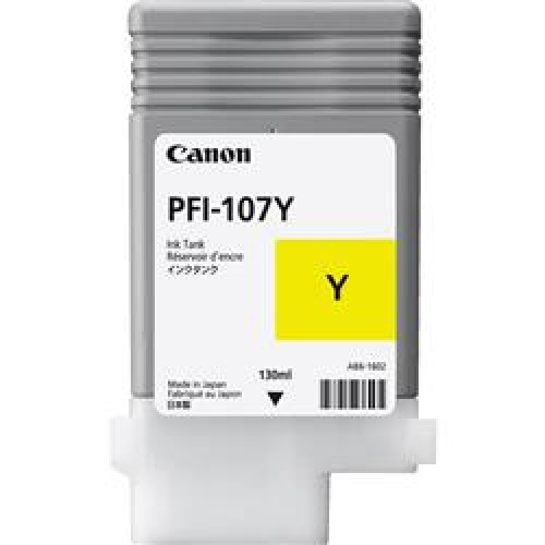 Canon PFI-107Y Yellow Sarı Plotter Kartuş IPF770-775