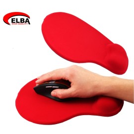 Elba K06152 Bileklikli Jel Mouse Pad Kırmızı