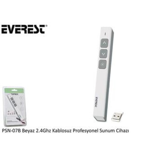 Everest PSN-07B Beyaz 2.4Ghz Kablosuz Profesyonel 