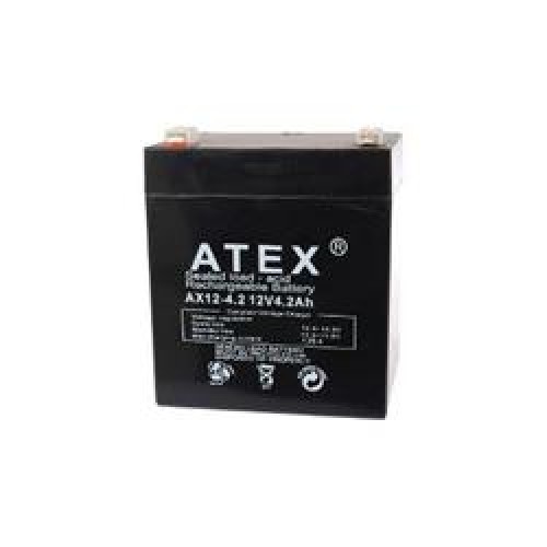 Atex AX-12V 4.2AH Bakımsız Kuru Akü 