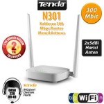 Tenda N301 300 Mbps 4 Port Router 2 Anten