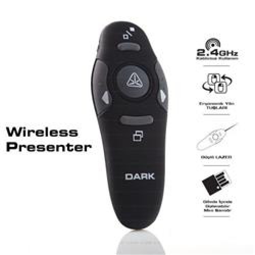 Dark DK-AC-WP03, USB, Kablosuz Presenter RF,Sunum 