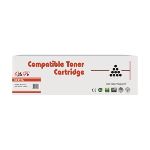 OfisPc HP 410A-CF412A Sarı Muadil Toner M452NW-M477-M377