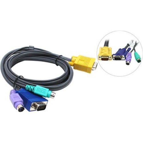 Aten 2L-5202P PS-2 Kvm Cable (1,8m) 