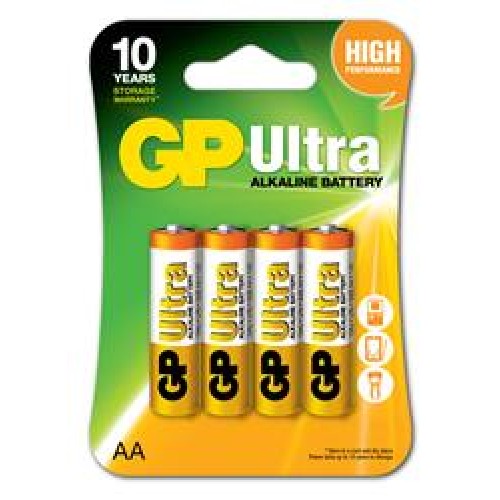 Gp LR6 AA Boy Ultra Alkalin Kalem Pil 4'lü Paket GP15AU-U4