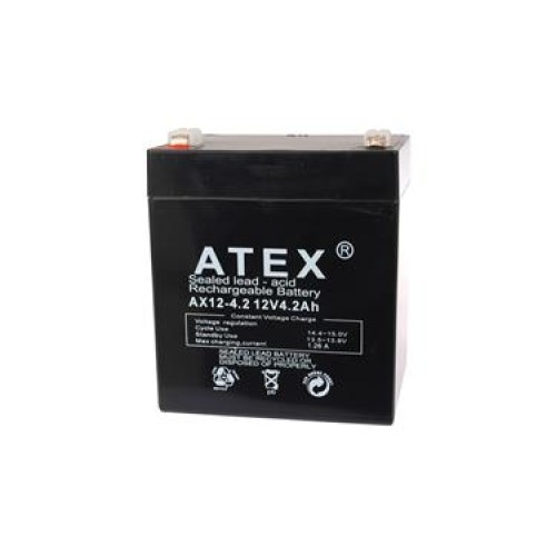 Atex AX-6V 1AH Bakımsız Kuru Akü