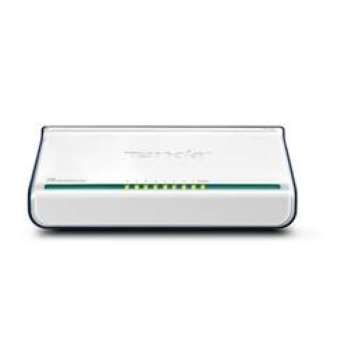 Tenda S108 8 Port 10-100 Mbps Switch Plastik Kasa