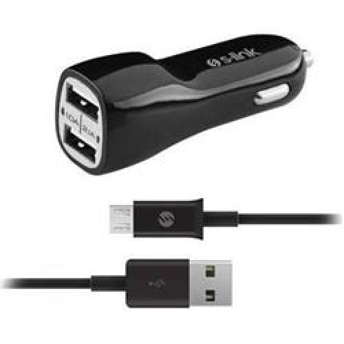 S-link SMG-144 2.1aİki Usb Araç Şarj Cihazı 1.3a Micro Usb Data Ve Şarj Kablosu