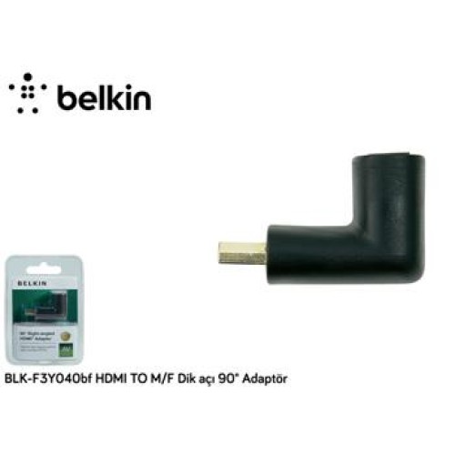 Belkin BLK-F3Y040BF Hdmı To m-f Dik açı 90