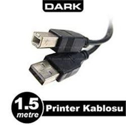 Dark DK CB USB2PRNL150 1.5mt USB 2.0 Yazıcı Kablosu 