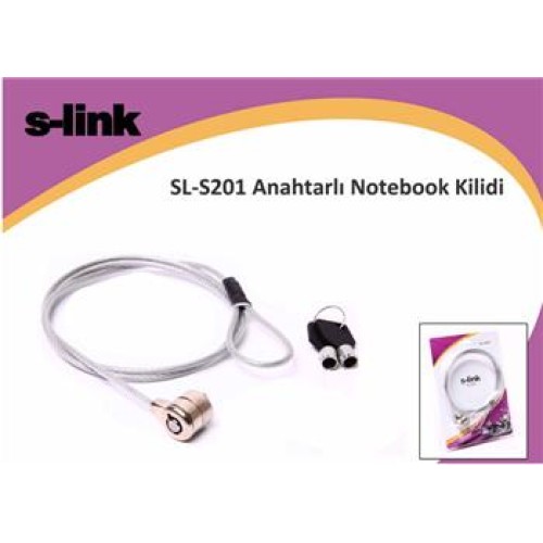 S-link SL-S201 Anahtarlı Notebook Kilidi