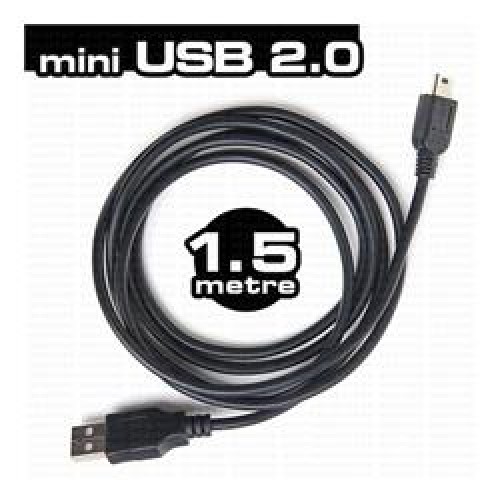 Dark  DK-CB-USB2MINIL150Mini USB 2.0 1.5m Şarj ve Data Kablosu 